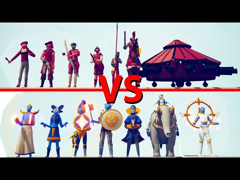 RENAISSANCE Team vs GOOD Team - Totally Accurate Battle Simulator TABS