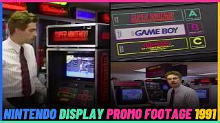 Nintendo Display Promo Footage From 1991