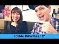 We Ate RAW BEEF 육회 YUKHOE Feat Jinyoung