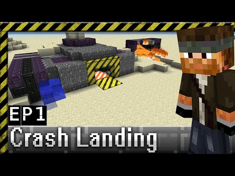 Starting Survival | Crash Landing Modpack | Ep.1