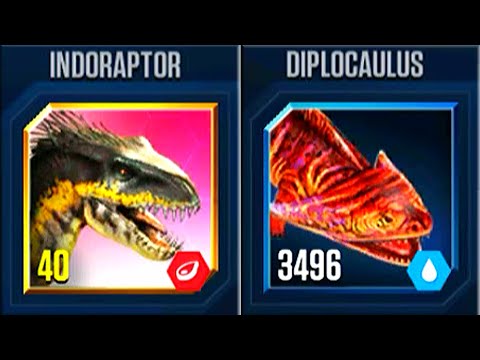 INDORAPTOR VS DIPLOCAULUS | HT GAME