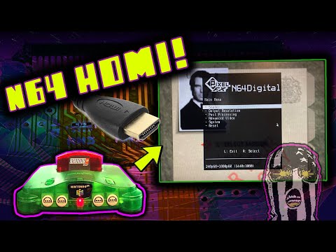 N64DIGITAL INSTALL GUIDE! The Ultimate HDMI Nintendo 64 in 2021! 🤘