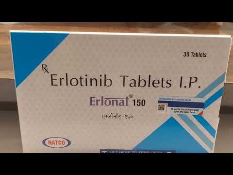 Erlonat 150 mg erlotinib medicine, natco pharma ltd, packagi...