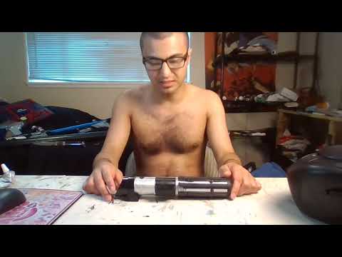 How to make your own Darth Vader lightsaber hilt from Energizer Bunny® Star Wars 1994 Commercial