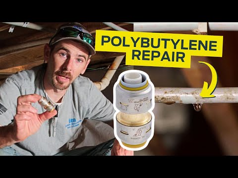 How to Repair Polybutylene Pipe