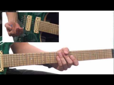 50 Melodic Rock Licks - #37 Sweeping Spice - Guitar Lesson - Neil Zaza