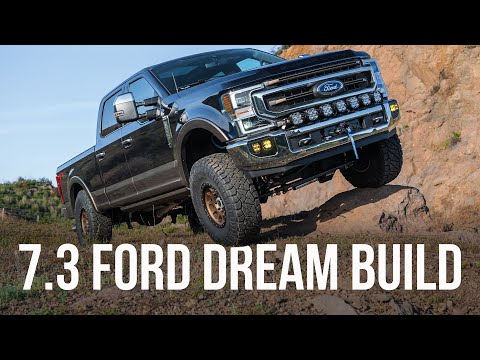 Building the Dream 7.3 Gas Super Duty on a Carli Pintop Level System and 37s