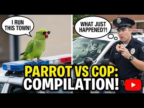 Il poliziotto viene ARROSTITO da un pappagallo parlante