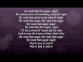 Tamar Braxton - Hot Sugar Lyrics