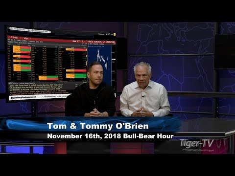 November 16th Bull-Bear Trading Hour on TFNN - 2018