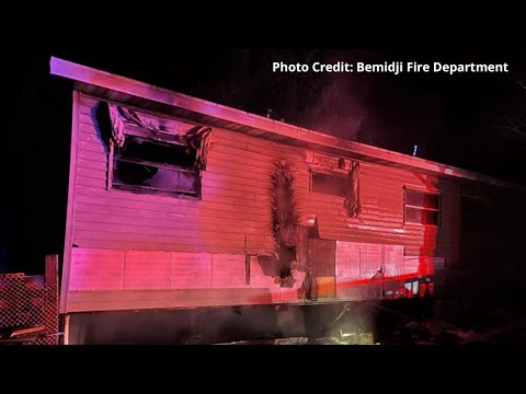 Bemidji Home Receives Extensive Damage in Fire Wednesday Night