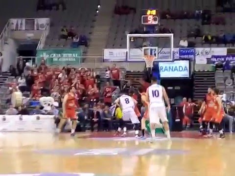 Fragmento del partido Coviran Granada - Fundacion Lucentum del 2 abril 2016