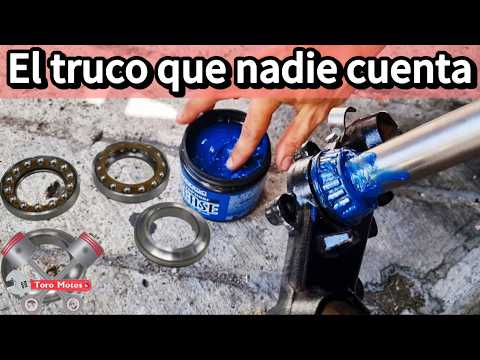 ✅ How to change the steering cradles of a motorcycle easily and safely