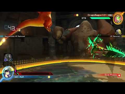 Clutching online Pokken Tournament DX Charizard vs Sceptile