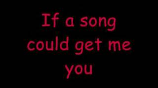 If A Song Could Get Me You Marit Larsen (with lyrics)