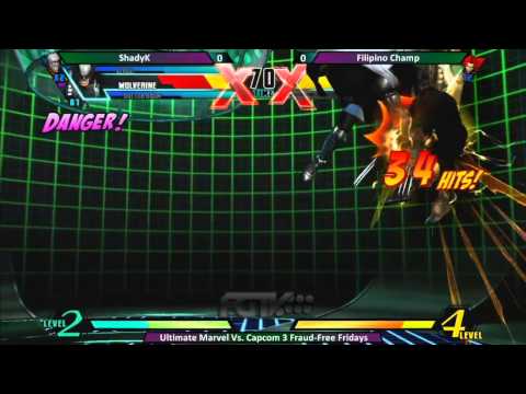 UMvC3 FFF 12/15/2012 - ShadyK VS Filipino Champ