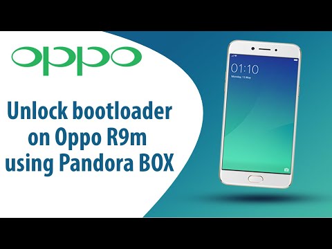 How to unlock bootloader on Oppo R9m using Pandora BOX?