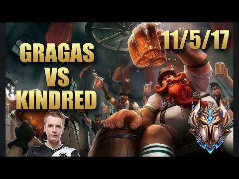 G2 Jankos Gragas Jungle Vs Kindred - KR Challenger Patch 9.20