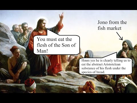 The Real Presence is NOT "Literal"