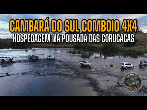 COMBOIO BLUMENAU ATÉ CAMBARÁ DO SUL - POUSADA DAS CORUCACAS