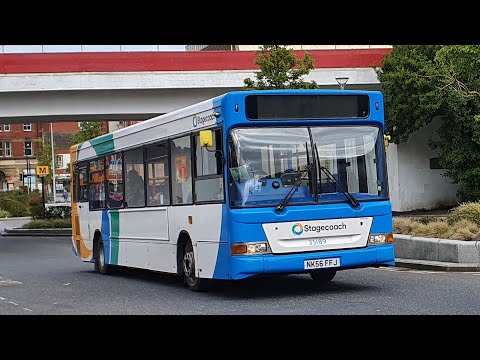 Journey on Route 12 | NK56FFJ/35189 - Stagecoach North East: Dennis Dart SLF/Alexander Pointer 2