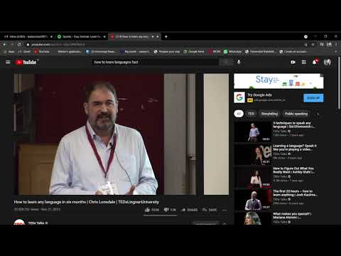 114 How to learn any language in six months Chris Lonsdale TEDxLingnanUniversity YouTube Goo