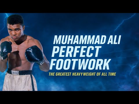 Muhammad Ali - Perfect Footwork (Ali Shuffle)
