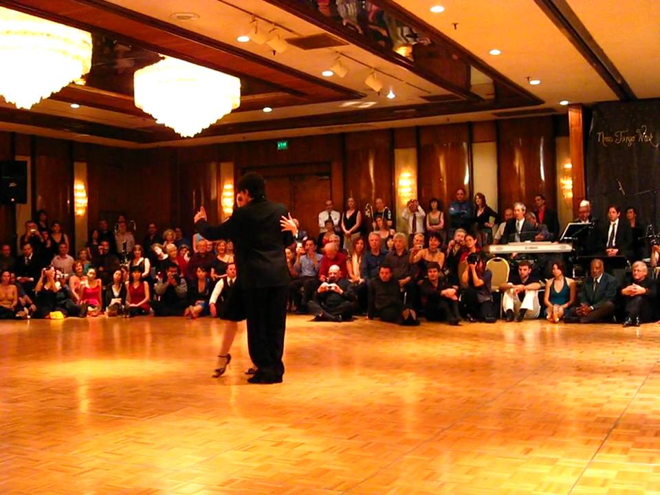 Ariadna Naveira y Fernando Sanchez at NTW 2010.