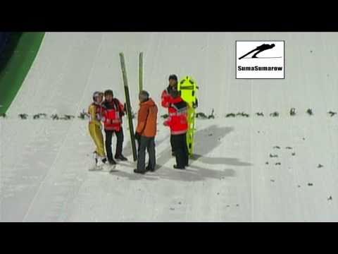 Robert Kranjec: Oberstdorf kwalifikacje (04.02.2011) (fall / upadek)