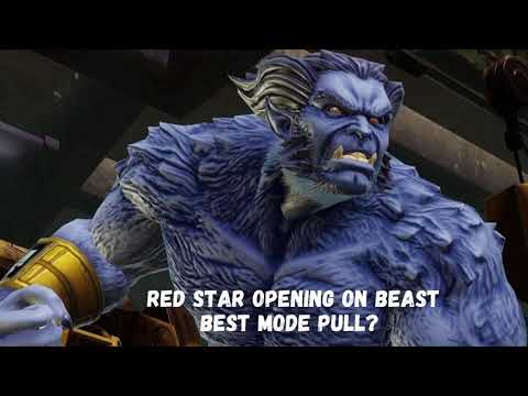 Seed Theory on Red Star opening for Beast. Beast Mode pull?- Marvel Strike Force
