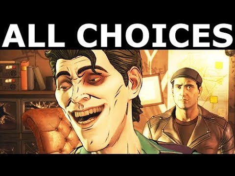 BATMAN Season 2 The Enemy Within Episode 4 All Choices - Alternative Choices & All Endings