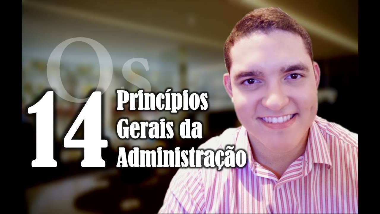 ⏳Os 14 Princípios Gerais da Administração | #TGA | CANAL DO DÉ