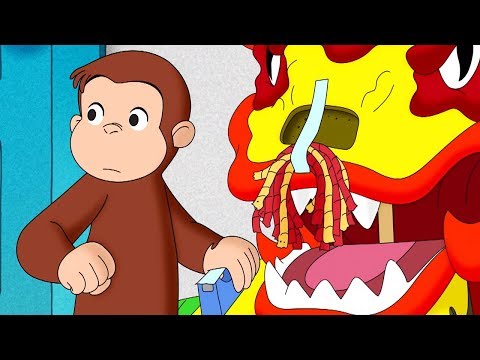 Curious George 🐵George's Dragon Dance 🐵Full Episode 🐵 HD 🐵 Cartoons For Children