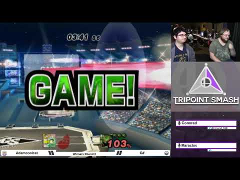 Adamcoolcat (ICs) vs C# (Meta Knight, Zelda) - Tripoint Smash 53 Bracket