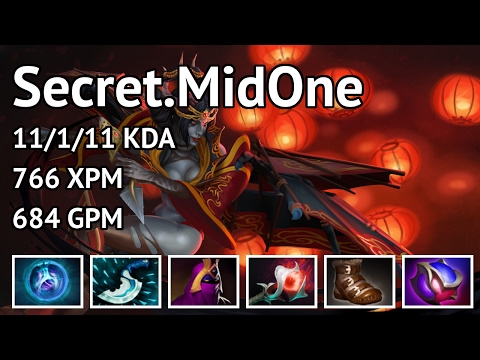 Dota Memories Secret.MidOne - Queen of Pain highlights - Game 3185308028 - Dota 2