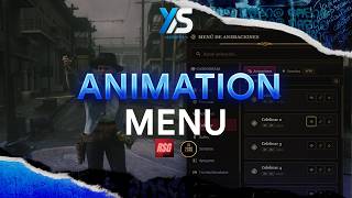 ANIMATION MENU [ VORP | RSG ] RedM Script