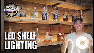 Easy DIY LED Shelf Lighting