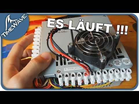 Converting a PC power supply into a "laboratory power supply"