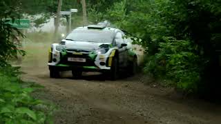 preview picture of video 'Rajd Polski 2014 | 71st Rally Poland OS19 Gołdap'