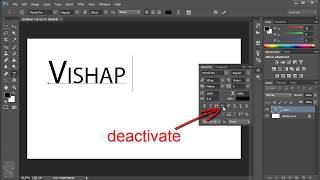 Changing to Lower Case Text from Upper Case Text in Photoshop