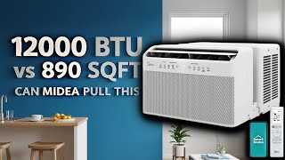 I BROKE The Rules! This AC Cooled My HUGE Room (WAY Beyond Rated!) | Midea u-shaped 12,000 BTU