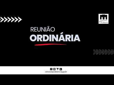 14ª Reunião Ordinária - 19:00 - 21/09/2026 - Câmara Municipal de Amparo do Serra MG.