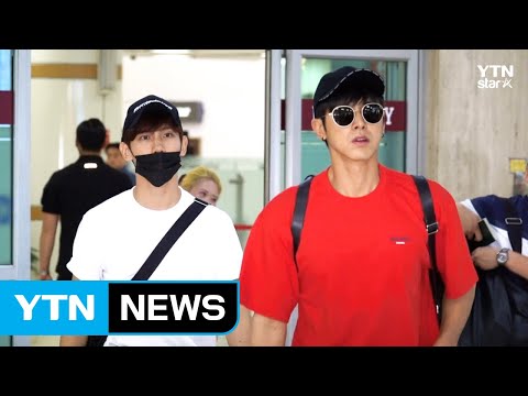 [Y영상] 동방신기, 공항 가득 메운 팬들...‘변함없는 인기’ / YTN