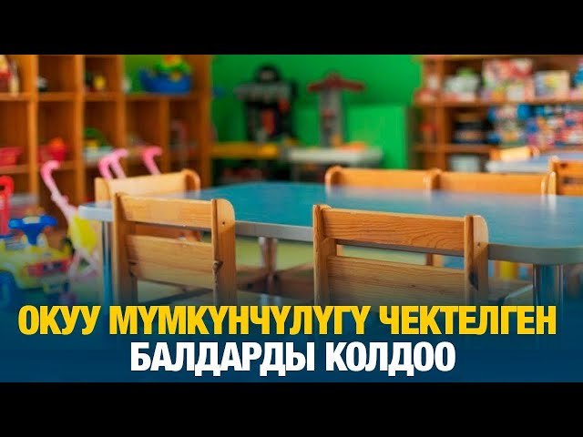 Окуу мүмкүнчүлүгү чектелген балдарды колдоо