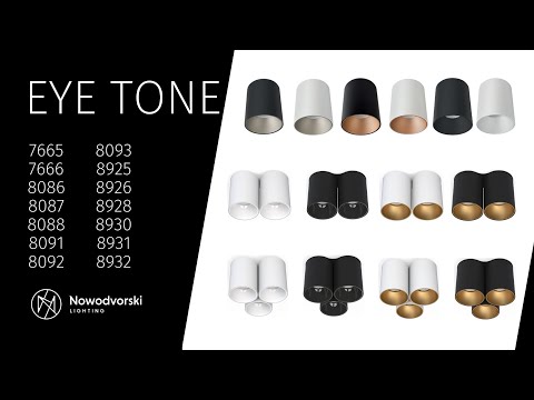 Точковий світильник Nowodvorski 8092 Eye tone GU10 3x10W IP20 Bl