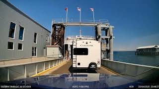 Coho Ferry Trip Raw Footage - Port Angeles to Victoria April 2025