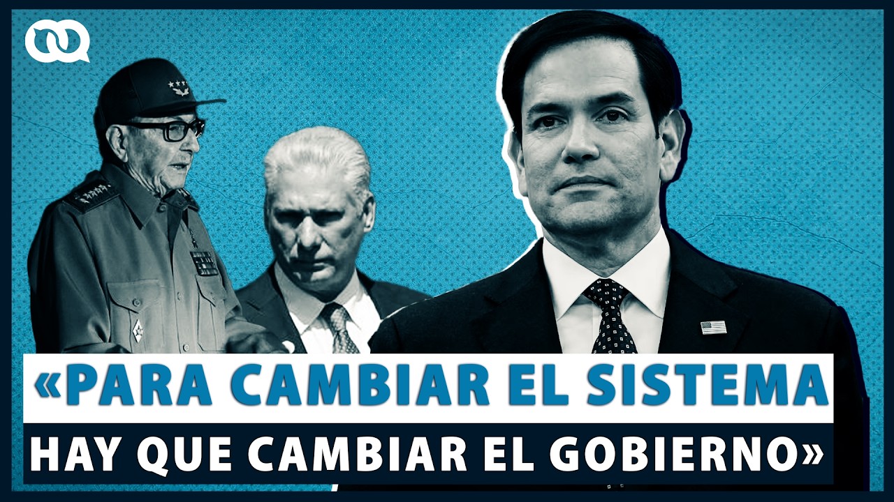 Rubio SENTENCIA al régimen cubano