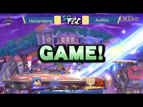 Sm4sh LR3: Antacumbo (Ness) vs. Aubfox (Cloud) - Pacific Showdown #18