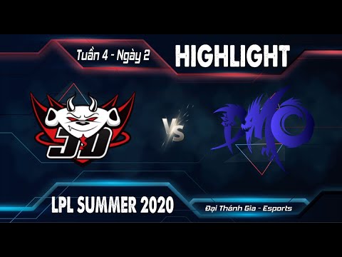 [HighLights] [JDG vs DMO] [LPL MÙA HÈ 2020] [W4D2] [23.06.2020] [ALL GAMES]