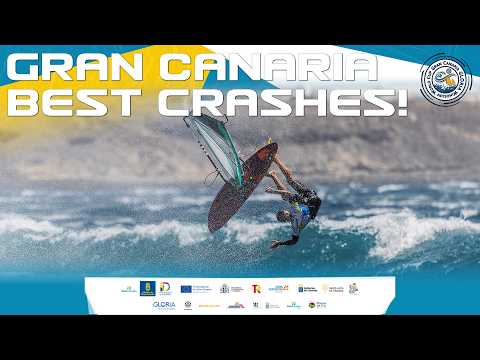 Biggest wipeouts from Pozo so far! | Gran Canaria GLORIA Windsurf World Cup 2025